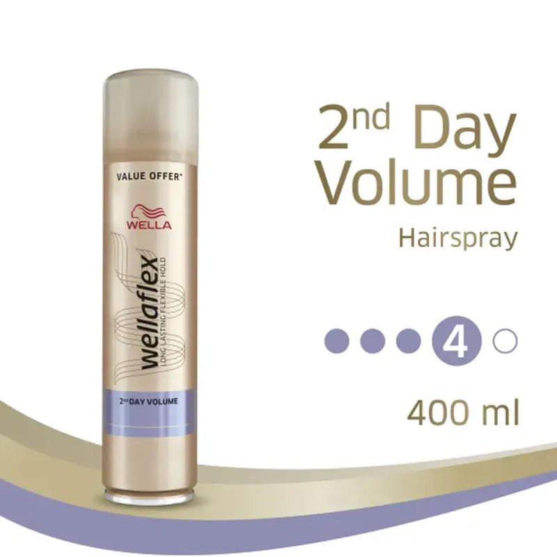 Wella Wellaflex 2 Days Volume Hairspray 400ml