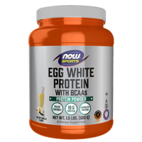 Now Sports Egg White Protein Powder Vanilla 680g