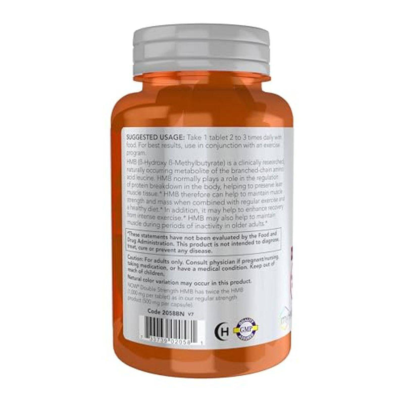 Now Sports HMB 1000mg Double Strength 90 Tablets