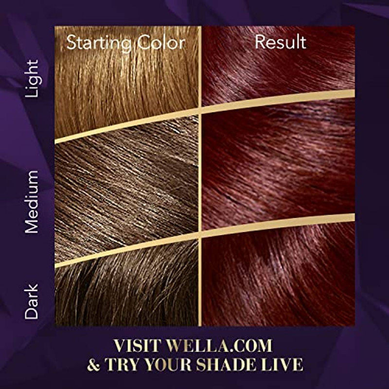 Wella Koleston Supreme Hair Color 4/6 Burgundy