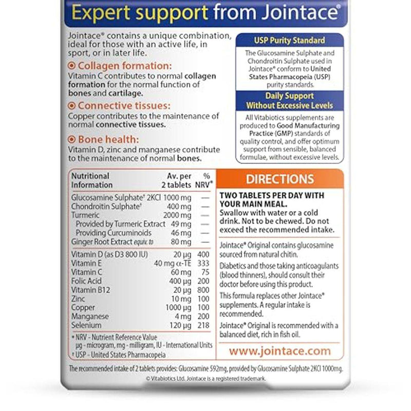 Vitabiotics Jointace Glucosamine & Chondroitin 30 Tablets