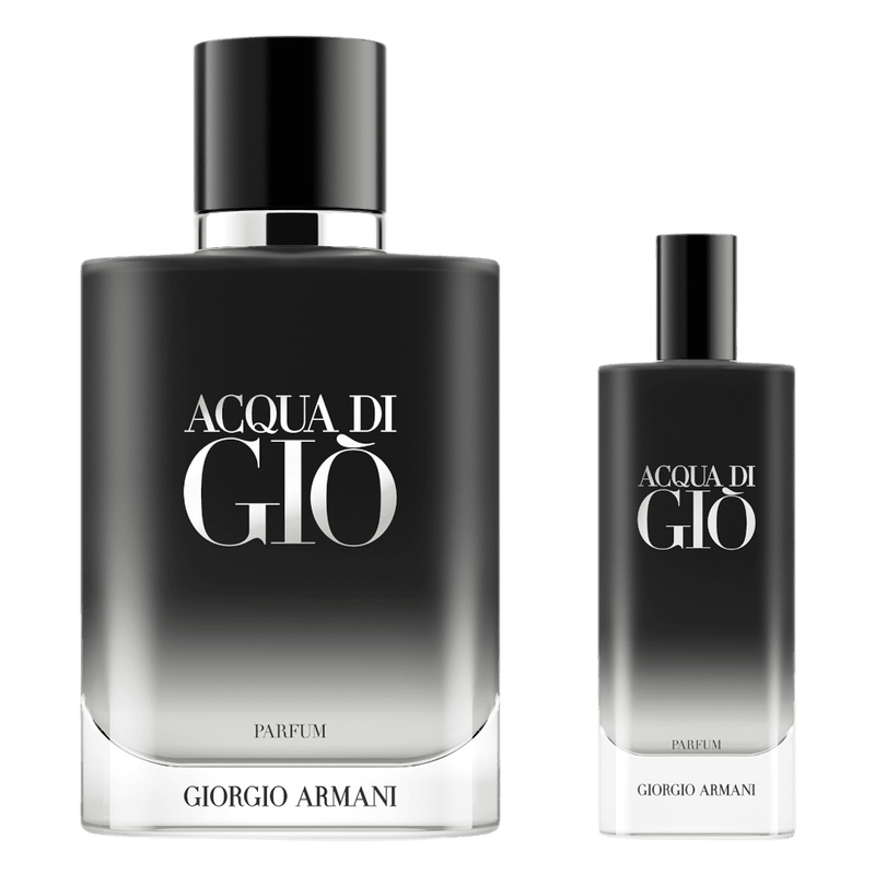 Giorgio Armani Acqua (M) Set Parfum 100ml Refillable + Parfum 15ml