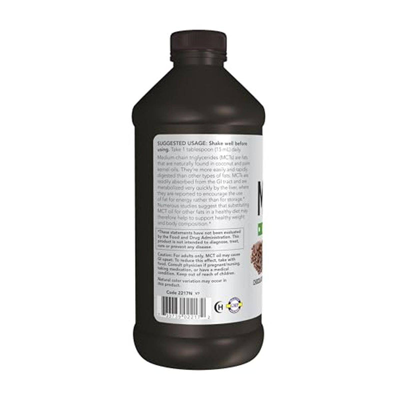 Now Sports MCT Oil Chocolate Mocha 473ml