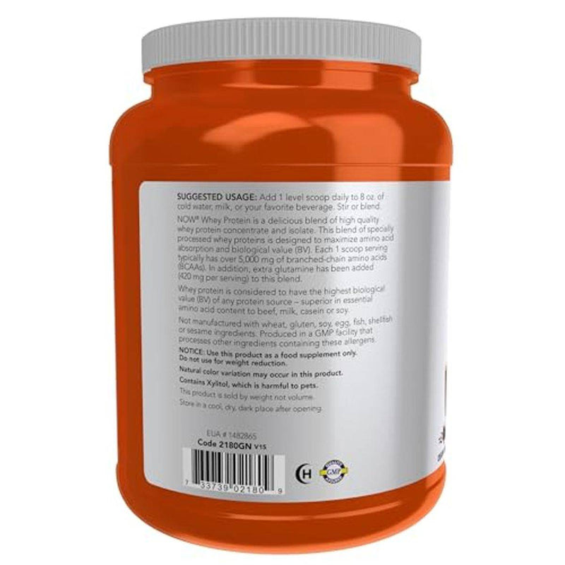 Now Sports Whey Protein Dutch Chocolate 907g