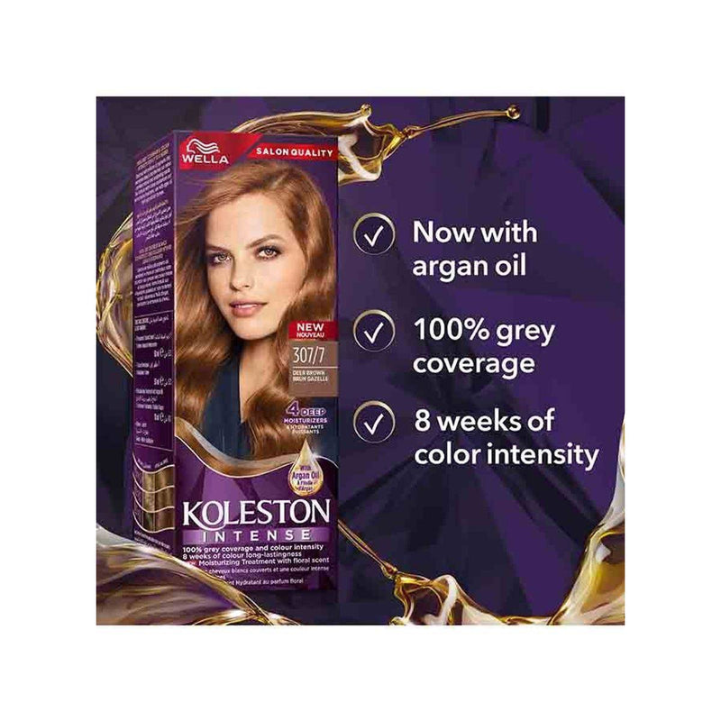 Wella Koleston Intense Hair Color 307/7 Deer Brown