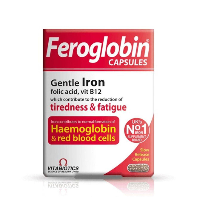 Vitabiotics Feroglobin 30 Capsules