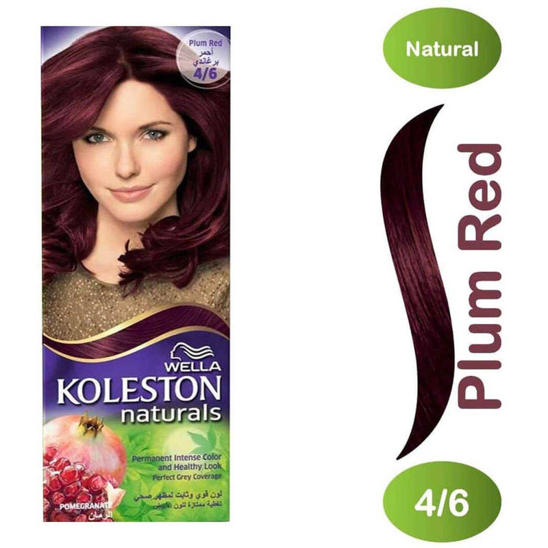 Wella Koleston Naturals Hair Color 4/6 Plum Red