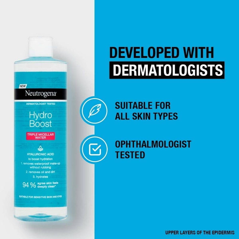Neutrogena Hydro Boost Triple Micellar Water 400ml