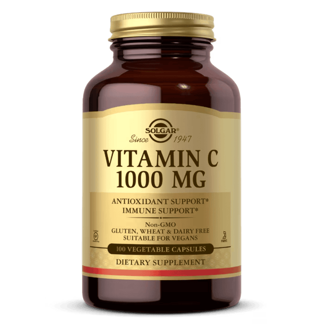 Solgar Vitamin C 1000mg 100 VegeCapsules