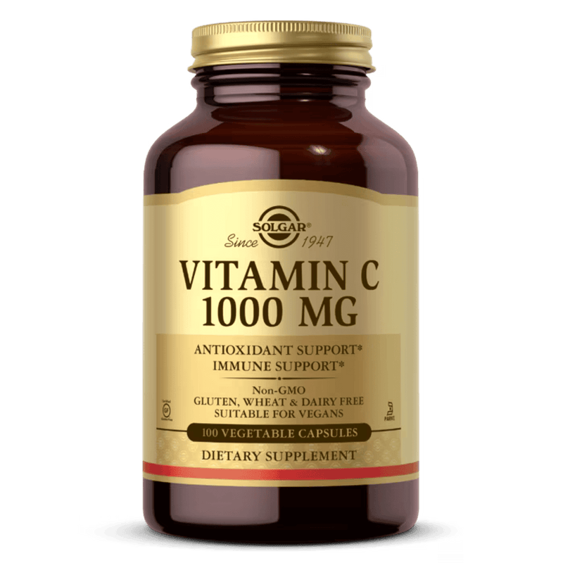 Solgar Vitamin C 1000mg 100 VegeCapsules