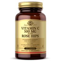 Solgar Vitamin C 500mg With Rose Hips 100 Tablets