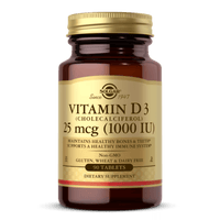 Solgar Vitamin D3 1000 IU 90 Tablets