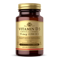 Solgar Vitamin D3 2200 IU 50 VegeCapsules