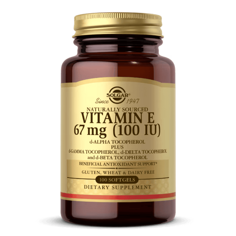 Solgar Vitamin E 100 IU Mixed 100 Softgels