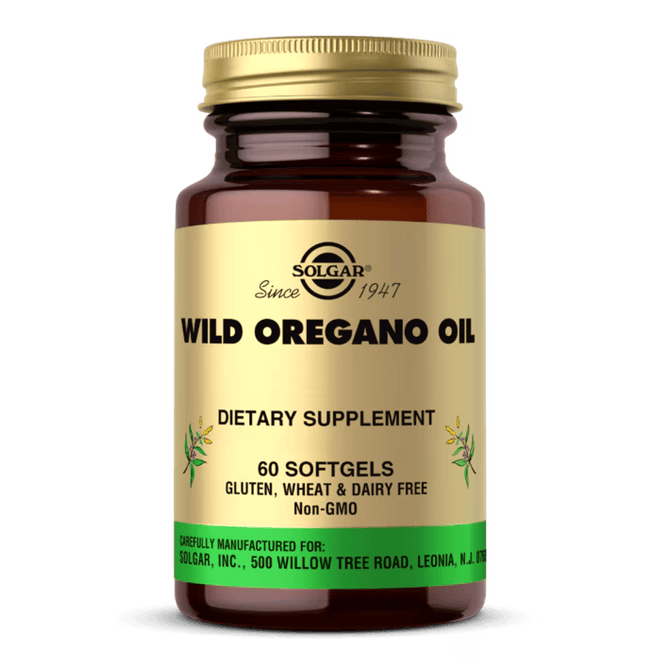 Solgar Wild Oregano Oil 60 Softgels