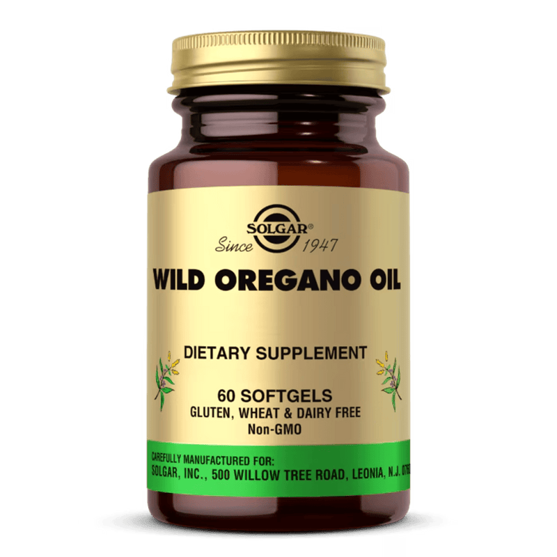 Solgar Wild Oregano Oil 60 Softgels