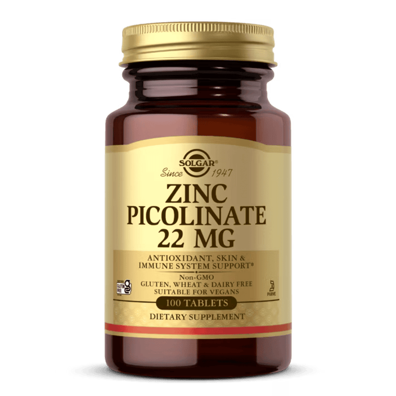 Solgar Zinc Picolinate 100 Tablets