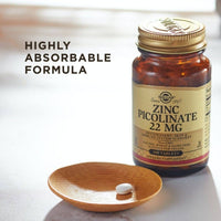 Solgar Zinc Picolinate 100 Tablets
