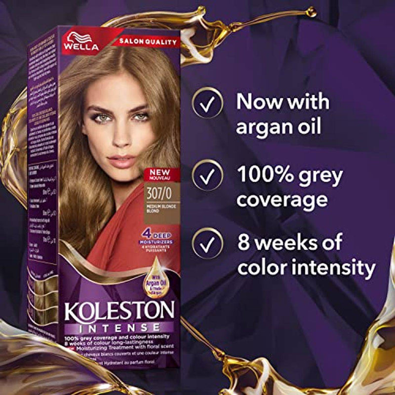 Wella Koleston Intense Hair Color 307/0 Medium Blonde