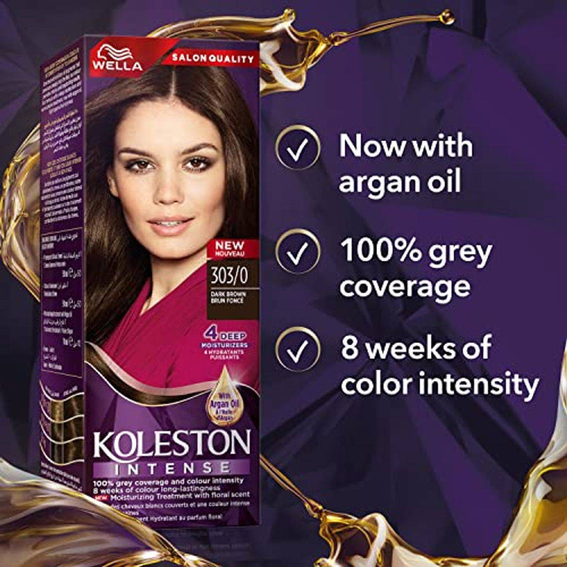 Wella Koleston Intense Hair Color 303/0 Dark Brown