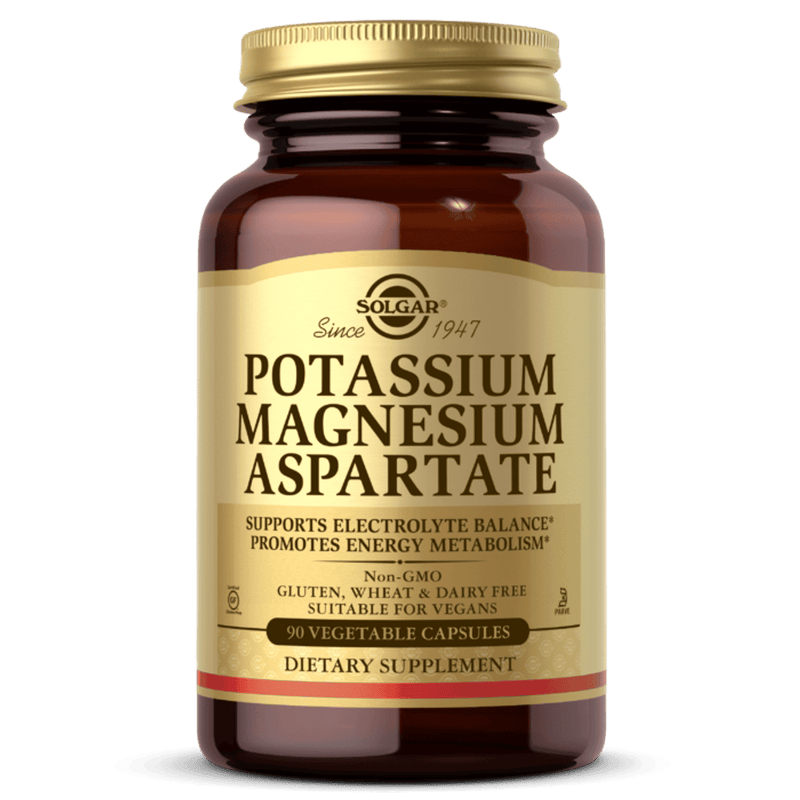 Solgar Potassium Magnesium Aspartate 90 VegeCapsules