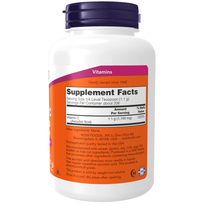 Now Vitamin C Powder 227g