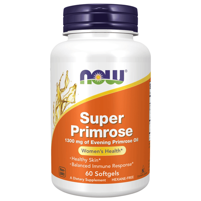 Now Super Primrose 1300mg 60 Softgels