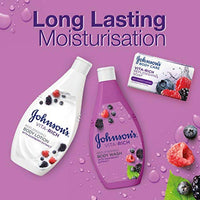 Johnsons Vita Rich Body Wash Replenishing Raspberry 400ml