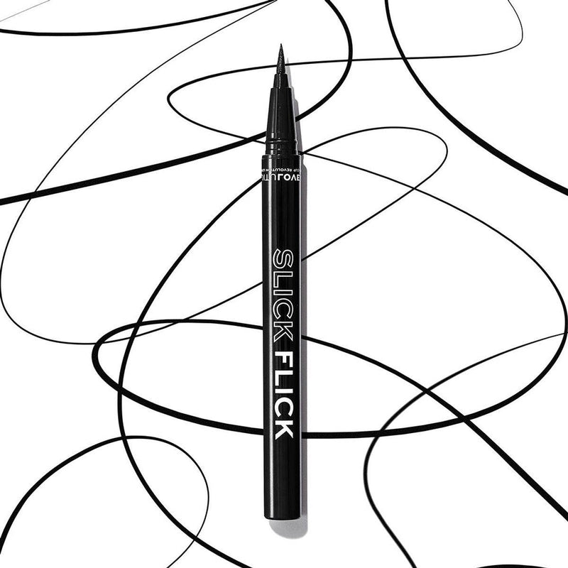 Revolution Relove Slick Flick Eyeliner Black 0.7g