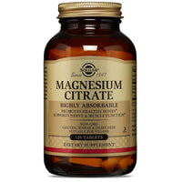Solgar Magnesium Citrate 120 Tablets