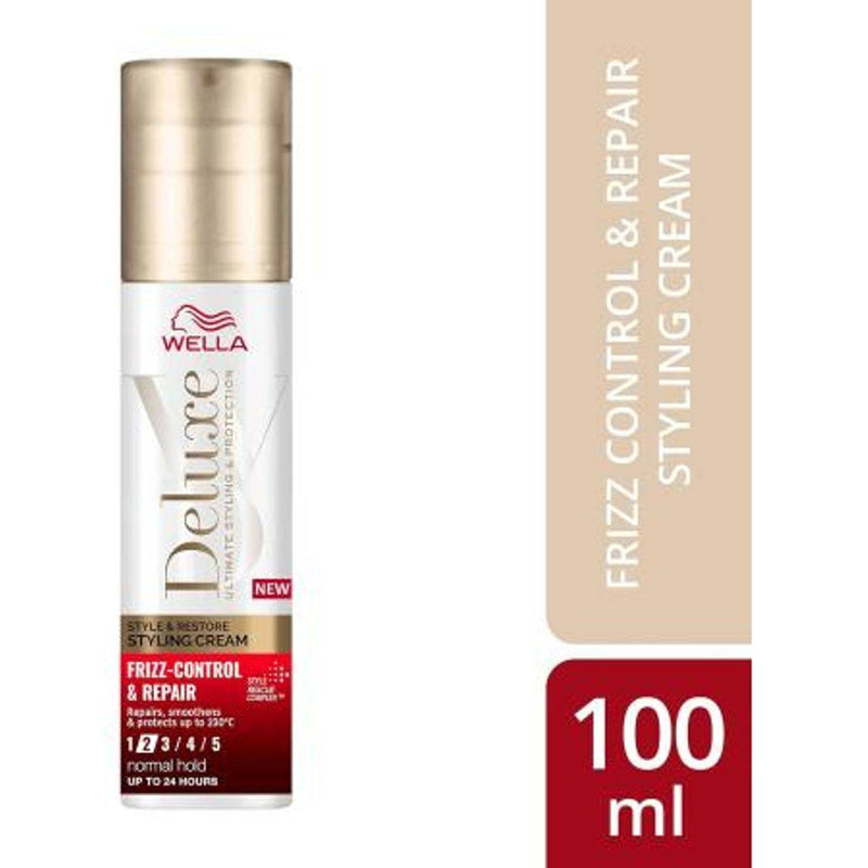Wella Deluxe Frizz-Control & Repair Cream 100ml