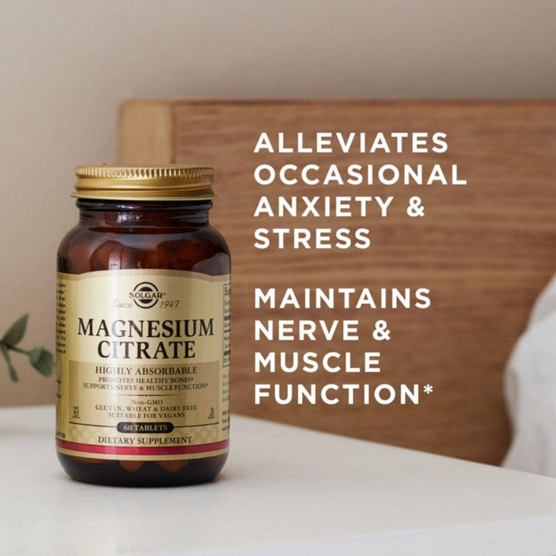 Solgar Magnesium Citrate 60 Tablets