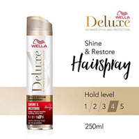Wella Deluxe Shine & Restore Hairspray 250ml