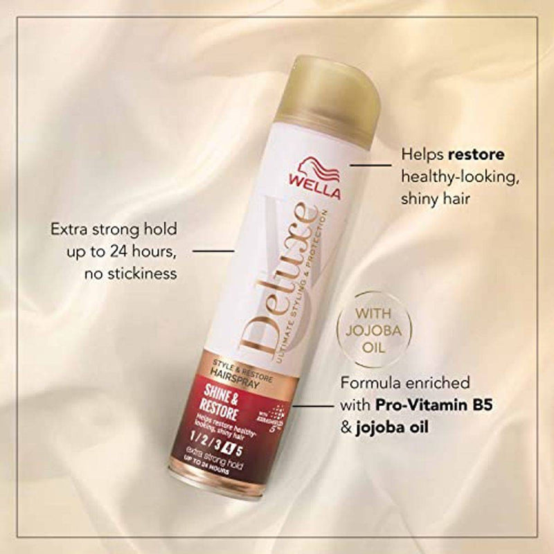 Wella Deluxe Shine & Restore Hairspray 250ml