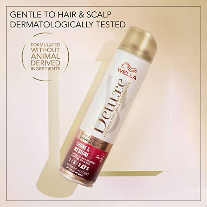Wella Deluxe Shine & Restore Hairspray 250ml
