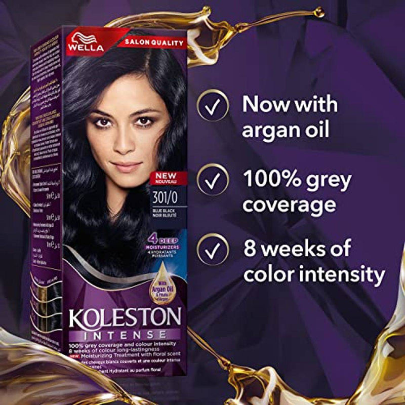Wella Koleston Intense Hair Color 301/0 Blue Black