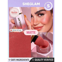 Sheglam Color Bloom Liquid Blush Matte Finish Rose Ritual 5.2ml