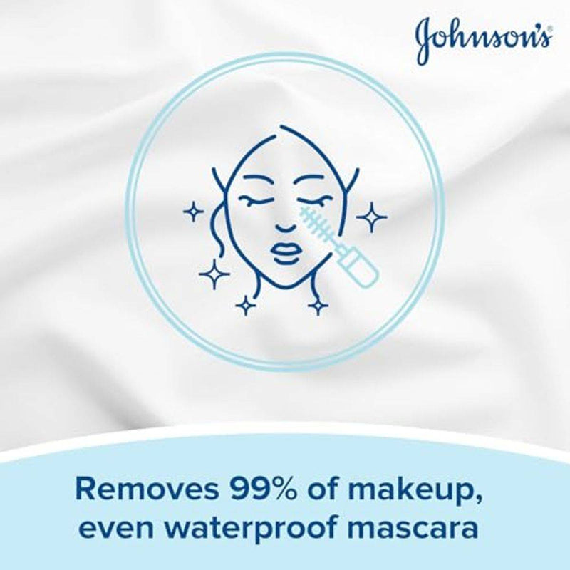 Johnsons Cleansing Face Micellar Wipes Dry Skin 25 Pieces