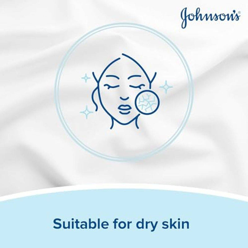 Johnsons Cleansing Face Micellar Wipes Dry Skin 25 Pieces