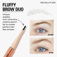 Revolution Relove Fluffy Brow Duo 1ml