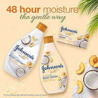 Johnsons Vita Rich Body Lotion Indulging Yogurt Peach & Coconut 250ml