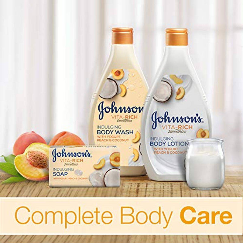Johnsons Vita Rich Body Lotion Indulging Yogurt Peach & Coconut 250ml