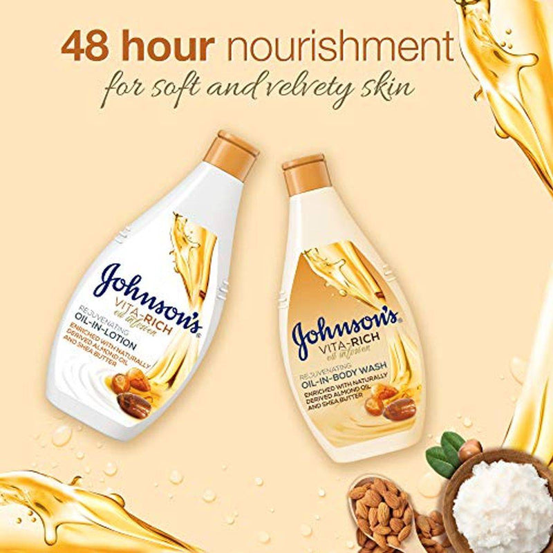 Johnsons Vita Rich Body Lotion Rejuvenating Oil Infusion 400ml