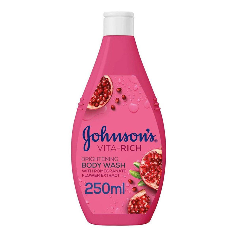Johnsons Vita Rich Body Wash Brightening Pomegranate 250ml