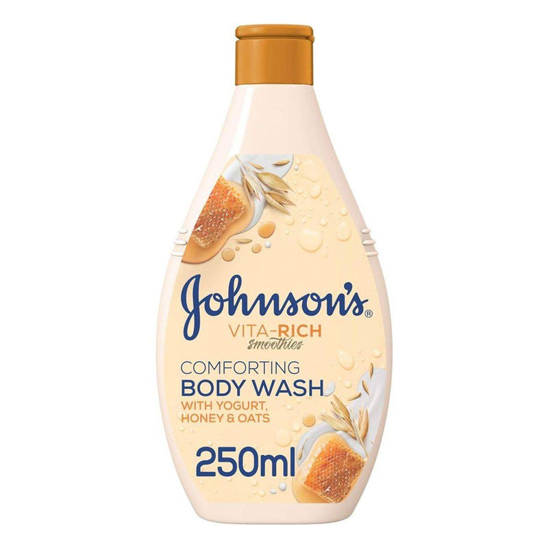 Johnsons Vita Rich Body Wash Comforting Honey & Oats 250ml