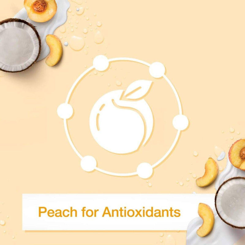 Johnsons Vita Rich Body Wash Indulging Yogurt Peach & Coconut 250ml