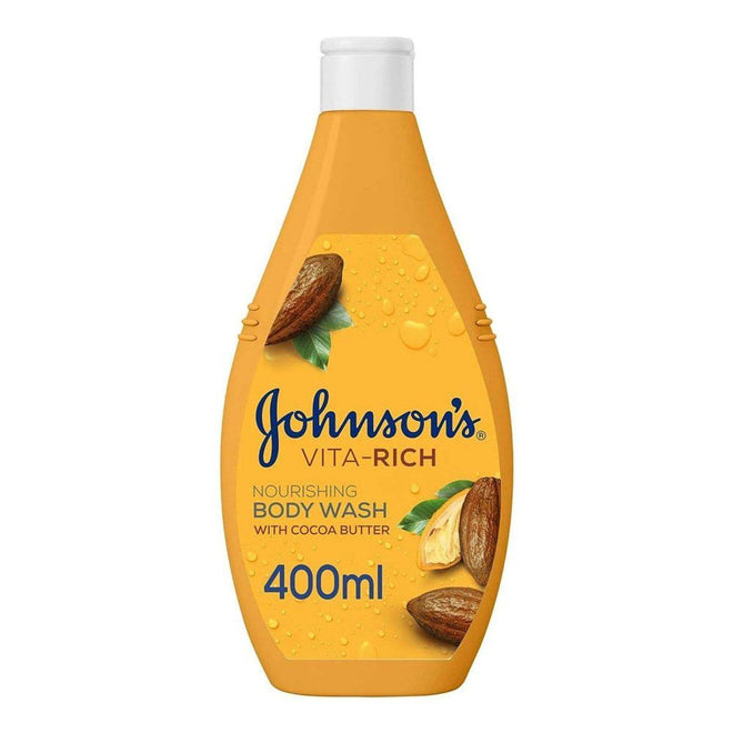 Johnsons Vita Rich Body Wash Nourishing Cocoa Butter 400ml