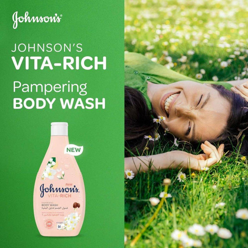 Johnsons Vita Rich Body Wash Pampering 250 ml