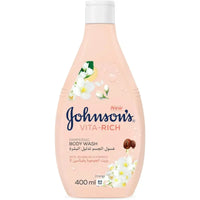 Johnsons Vita Rich Body Wash Pampering 400 ml