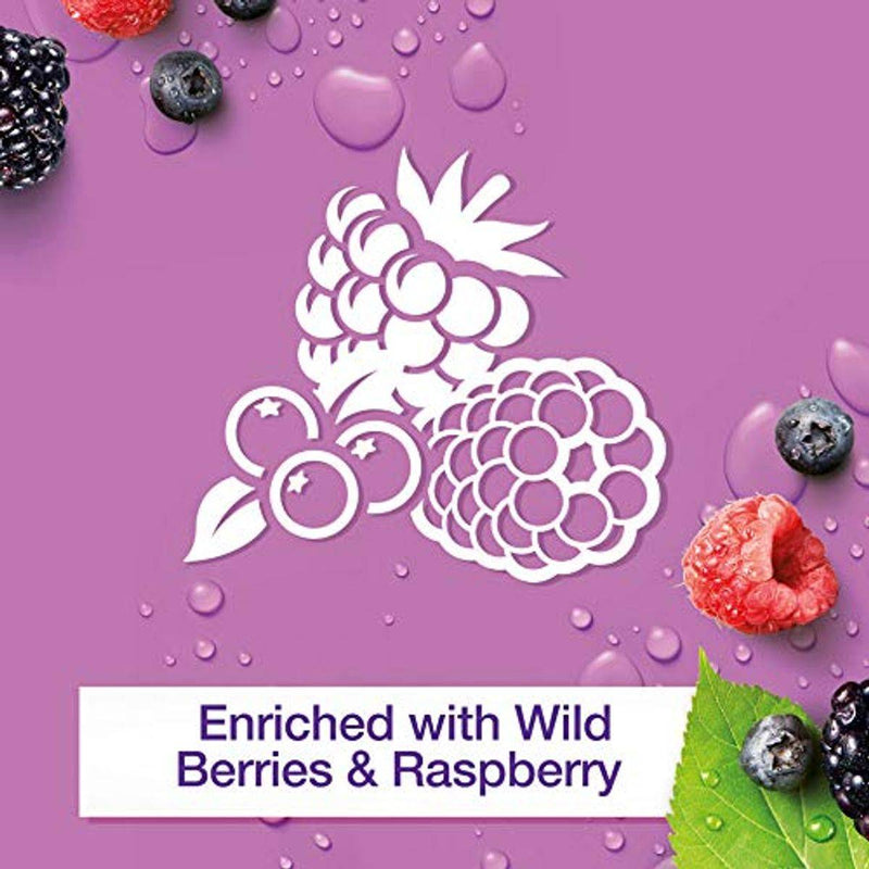 Johnsons Vita Rich Body Wash Replenishing Raspberry 400ml
